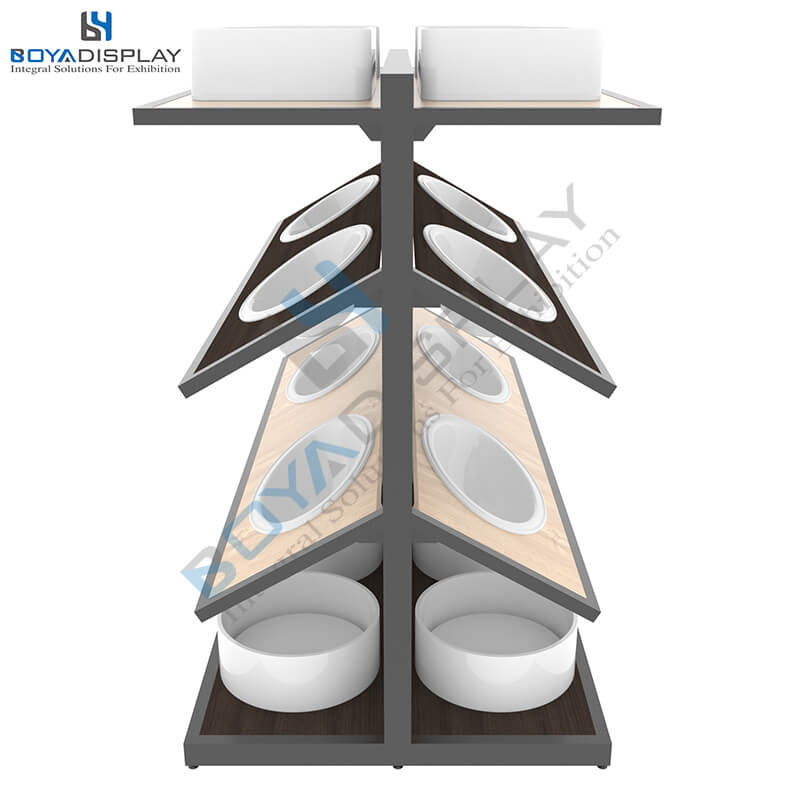 Bathroom Ware Toilet Wash Basin Bathtub Display Stand Rack