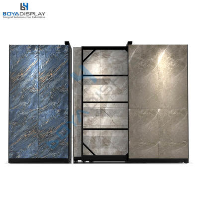 Reputation First Metal Marble Tile Display Rack Frame For Showroom