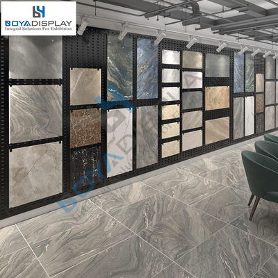 Custom Size Wooden Floor Tile Stone Sample Wall Tiles Showroom