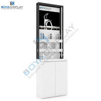 High quality custom tap faucet bathroom ware display stand rack for showroom