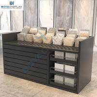 Best Selling Table Display Stone Ceramic Tile Desk Display Rack Stand For Showroom