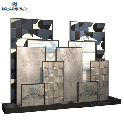 Hot Sale Mosaic tile stone sample simple display stand rack make in china