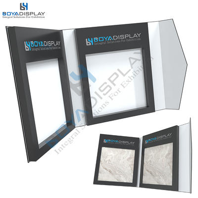 Custom size stone granite marble tile glass quartz sample book for sale