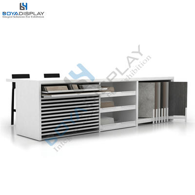 China Factory Promotion vertical combination ceramic tile stone wooden flooring marble display rack sa