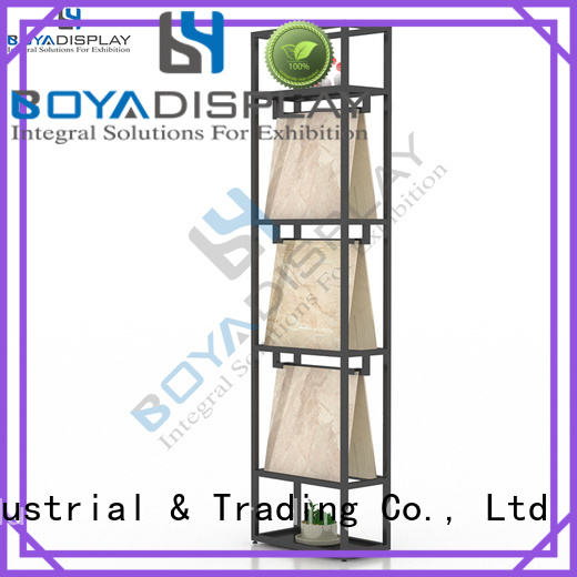 Top retail fabric display racks for business Boya